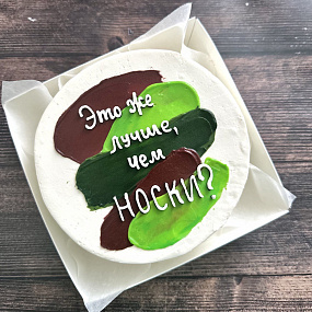 Макси бенто торт Лучше чем носки